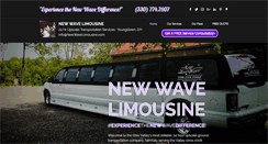 Desktop Screenshot of newwavelimousine.com